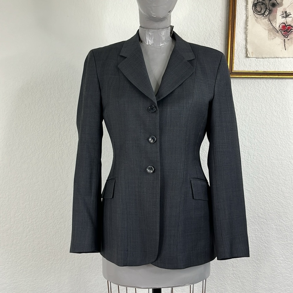 R. J. Classics Equestrian Riding Show Performance Houndstooth Plaid Blazer Coat